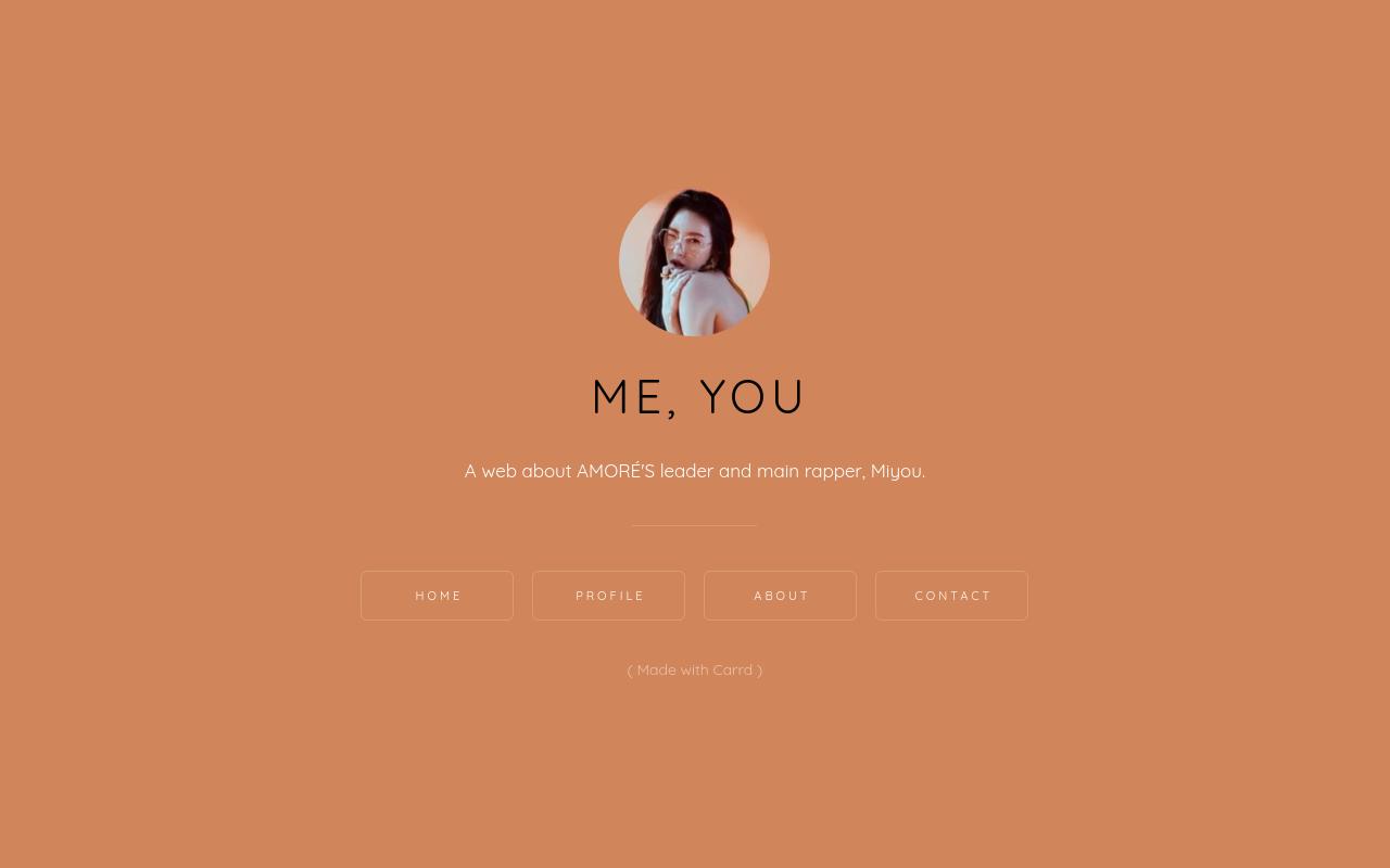 Carrd profile picture for @miyou